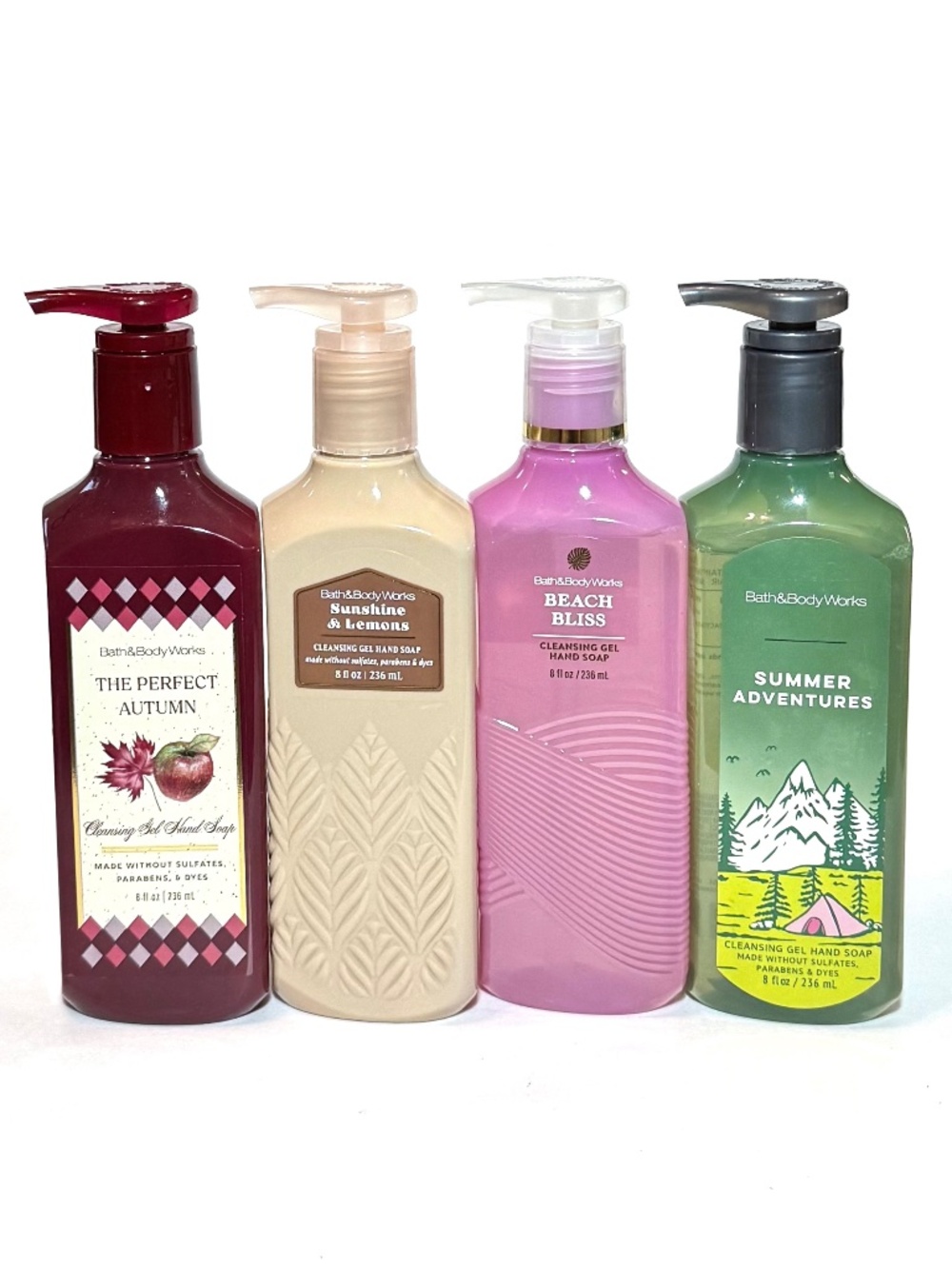 Variety GEL Hand Soaps  x4